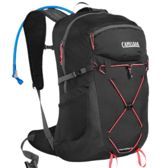 CamelBak Fourteener 24 3L Black/Coral Women’s Hydration Hiking Pack 100oz - Picture 1 of 6